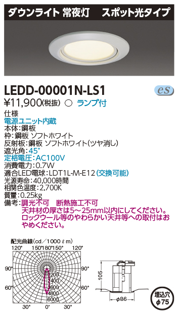LEDD-00001N-LS1の画像