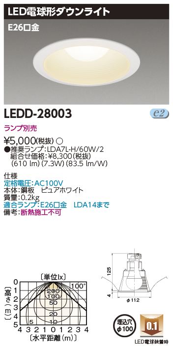 LEDD-28003の画像