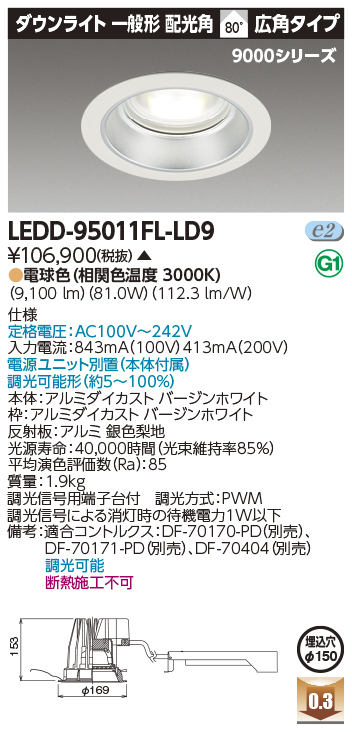 LEDD-95011FL-LD9の画像