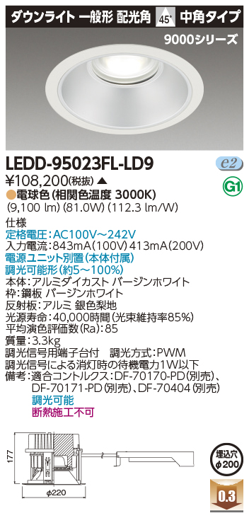 LEDD-95023FL-LD9の画像