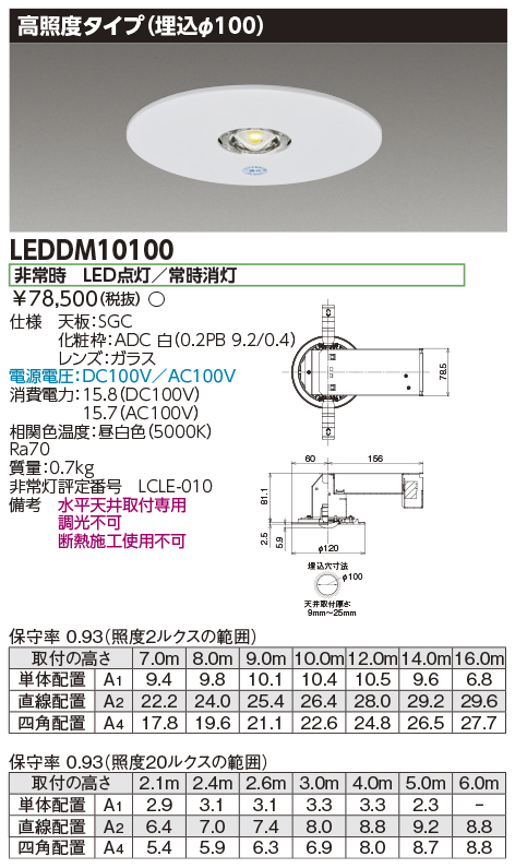 LEDDM10100の画像