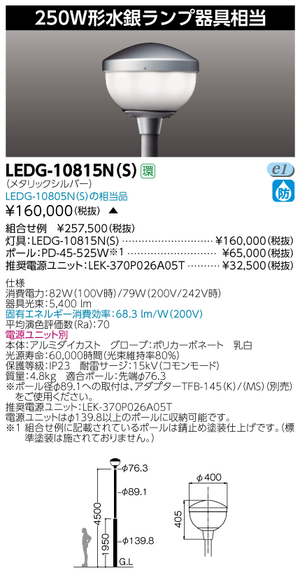 LEDG-10815N(S)の画像