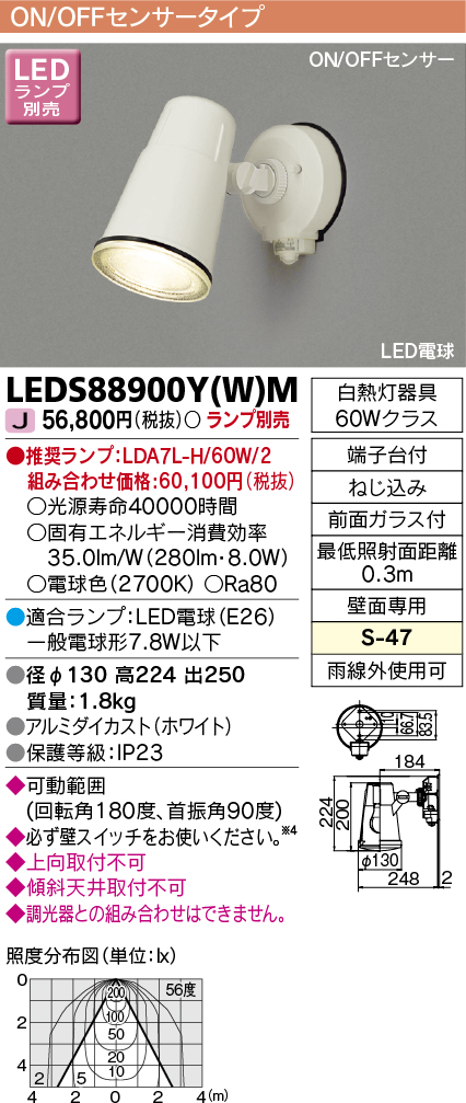 LEDS88900Y(W)Mの画像