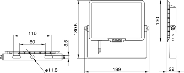 BVP150LED25WW1S18Mの画像