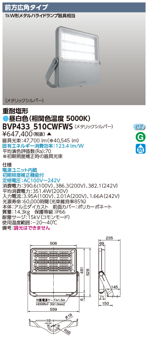 BVP433_510CWFWSの画像