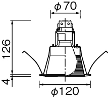 LEDC-23002B(W)の画像