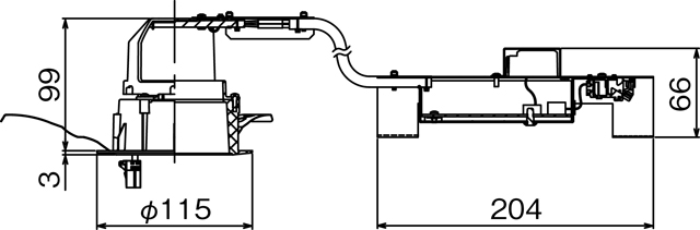 LEDD-18003F-BD9 + LEEU-2503W-03の画像