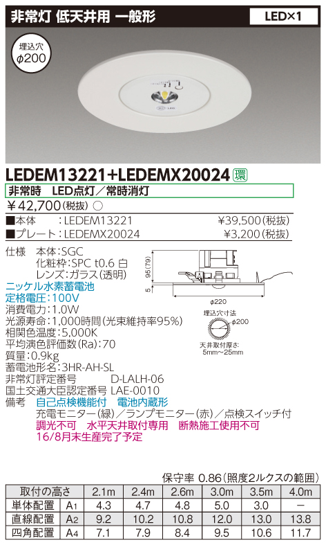 LEDEM13221の画像