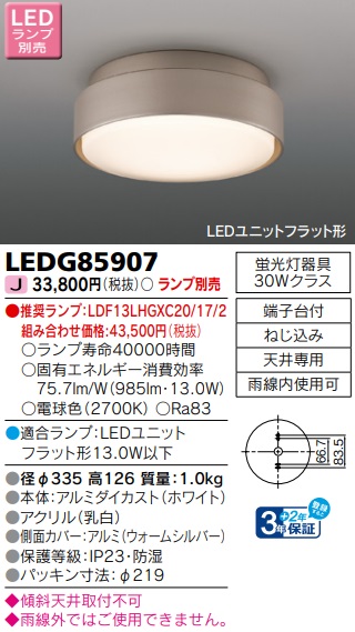 LEDG85907の画像