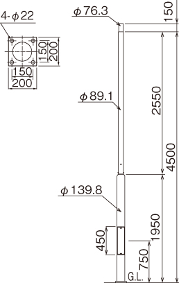 PD-45-530SBWK-GBの画像