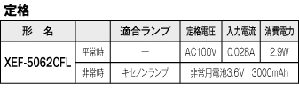 XEF-5062CFLの画像